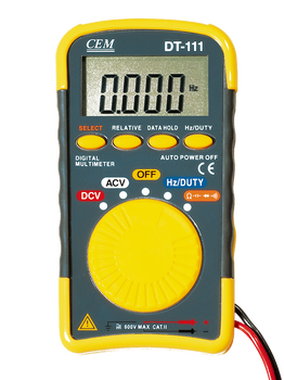 เครื่องมัลติมิเตอร์ดิจิตอล cem dt-111